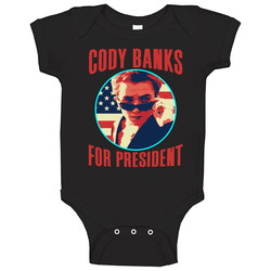 Agent Cody Banks For President Spy Tv Fan Baby One Piece Agent Cody Banks For President Spy Tv Fan Baby One Piece