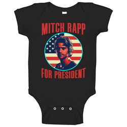 Mitch Rapp American Assassin For President Spy Movie Fan Baby One Piece Mitch Rapp American Assassin For President Spy Movie Fan Baby One Piece