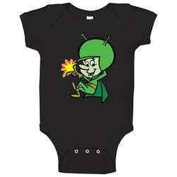 The Great Gazoo Retro Cartoon Character Baby One Piece The Great Gazoo Retro Cartoon Character Baby One Piece