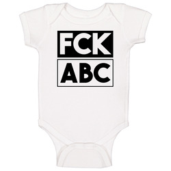 Fck Abc Spain Funny Graphic Patriotic Baby One Piece Fck Abc Spain Funny Graphic Patriotic Baby One Piece