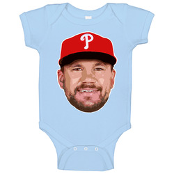 Kyle Schwarber Big Head Baby One Piece Kyle Schwarber Big Head Baby One Piece