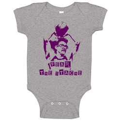 Kurt Rambis La Los Angeles Fear The Stache Baby One Piece Kurt Rambis La Los Angeles Fear The Stache Baby One Piece