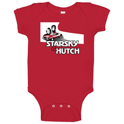 Starsky And Hutch 70s Baby One Piece Starsky And Hutch 70s Baby One Piece