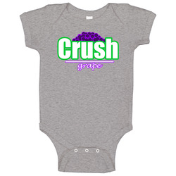 Crush Grape Soda Drink Baby One Piece Crush Grape Soda Drink Baby One Piece