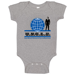 The Man From U.n.c.l.e. Uncle Cult Tv Show Baby One Piece The Man From U.n.c.l.e. Uncle Cult Tv Show Baby One Piece