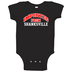 Shanksville Pennsylvania Imported From Cool Funny City Baby One Piece Shanksville Pennsylvania Imported From Cool Funny City Baby One Piece