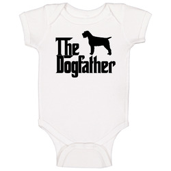 Wirehaired Pointing Griffon Custom Dog Breed The Dogfather Baby One Piece Wirehaired Pointing Griffon Custom Dog Breed The Dogfather Baby One Piece
