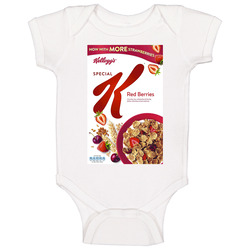 Special K Red Berries Box Greatest Cereal Of All Time Breakfast Fan Foodie Baby One Piece Special K Red Berries Box Greatest Cereal Of All Time Breakfast Fan Foodie Baby One Piece
