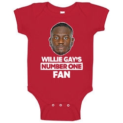 Willie Gay Jr Number One Fan Baby One Piece Willie Gay Jr Number One Fan Baby One Piece