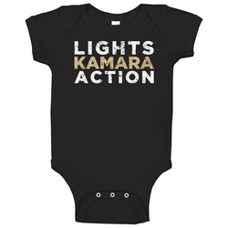 Alvin Kamara New Oreleans Football Lights Kamara Action Baby One Piece Alvin Kamara New Oreleans Football Lights Kamara Action Baby One Piece