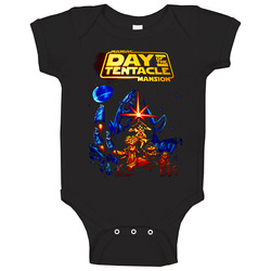 Day Of The Tentacle Video Game Gamer Baby One Piece Day Of The Tentacle Video Game Gamer Baby One Piece