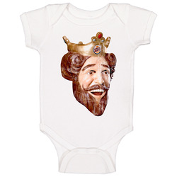 The Burger King Mascot Baby One Piece The Burger King Mascot Baby One Piece