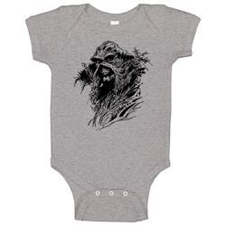Swamp Thing Comics Face Image Baby One Piece Swamp Thing Comics Face Image Baby One Piece