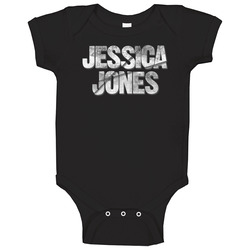 Jessica Jones Logo Netflix Original Fan Baby One Piece