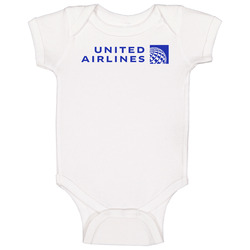 United Airlines Logo Travel Pilot Wanderlust Baby One Piece United Airlines Logo Travel Pilot Wanderlust Baby One Piece