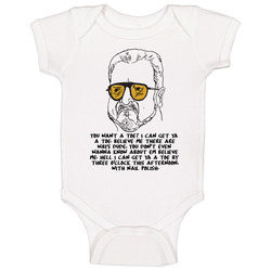 The Big Lebowski Walter Sobchak You Want A Toe Quote Baby One Piece The Big Lebowski Walter Sobchak You Want A Toe Quote Baby One Piece