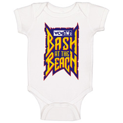Wcw Nwo Bash At The Beach Logo Professional Wrestling Fan Baby One Piece Wcw Nwo Bash At The Beach Logo Professional Wrestling Fan Baby One Piece