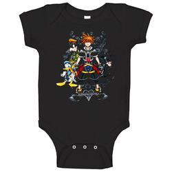 Kingdom Hearts 2 Heroes Video Game Baby One Piece Kingdom Hearts 2 Heroes Video Game Baby One Piece