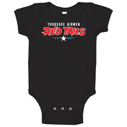Red Tails Tuskegee Airmen Est 1941 Logo World War Movie Baby One Piece Red Tails Tuskegee Airmen Est 1941 Logo World War Movie Baby One Piece