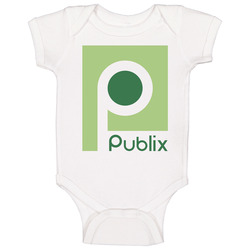 Publix Grocery Store Logo Baby One Piece Publix Grocery Store Logo Baby One Piece