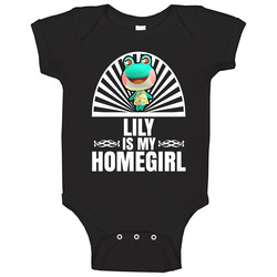 Lily Is My Homegirl Animal Crossing New Horizons Character Video Game Fan Baby One Piece Lily Is My Homegirl Animal Crossing New Horizons Character Video Game Fan Baby One Piece