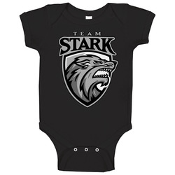 Game Of Thrones Team Stark Baby One Piece Game Of Thrones Team Stark Baby One Piece