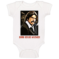 Ben Stiller Como Estas Bitches Funny Baby One Piece Ben Stiller Como Estas Bitches Funny Baby One Piece