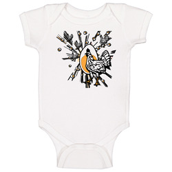 Roseanne Chicken Baby One Piece Roseanne Chicken Baby One Piece