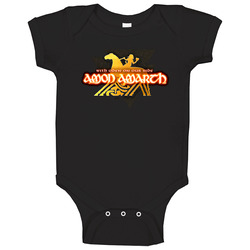 Amon Amarth Death Metal Baby One Piece Amon Amarth Death Metal Baby One Piece