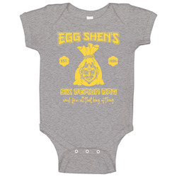 Egg Shen's Six Demon Bag Big Trouble In Little China 80s Action Movie Fan Baby One Piece Egg Shen's Six Demon Bag Big Trouble In Little China 80s Action Movie Fan Baby One Piece