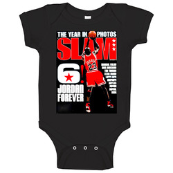 Michael Jordan Slam Dunk Magazine Jordan Forever Basketball Baby One Piece Michael Jordan Slam Dunk Magazine Jordan Forever Basketball Baby One Piece
