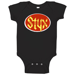 Styx Retro Rock Music Group Baby One Piece Styx Retro Rock Music Group Baby One Piece