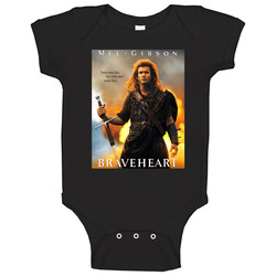 Braveheart 90s Retro Movie Fan Fan Baby One Piece Braveheart 90s Retro Movie Fan Fan Baby One Piece