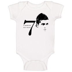 Cristiano Ronaldo Real Madrid Soccer Baby One Piece Cristiano Ronaldo Real Madrid Soccer Baby One Piece