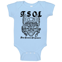 Tsol Punk Rock Retro Baby One Piece Tsol Punk Rock Retro Baby One Piece