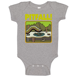 Pitfall Atari Baby One Piece Pitfall Atari Baby One Piece