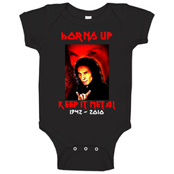 Ronnie James Dio Singer Metal Band Baby One Piece Ronnie James Dio Singer Metal Band Baby One Piece