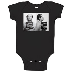 Jack Nicholson Mugshot Baby One Piece Jack Nicholson Mugshot Baby One Piece