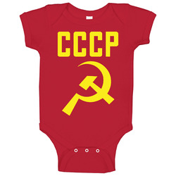 Cccp Russia Soviet Union Baby One Piece Cccp Russia Soviet Union Baby One Piece