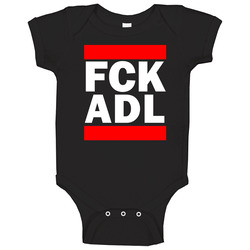 Fck Adl South Australia Australia Adelaide Funny Graphic Patriotic Parody Black Baby One Piece Fck Adl South Australia Australia Adelaide Funny Graphic Patriotic Parody Black Baby One Piece