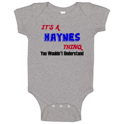 Its A Haynes Thing Reunion Last Name Surname Baby One Piece Its A Haynes Thing Reunion Last Name Surname Baby One Piece