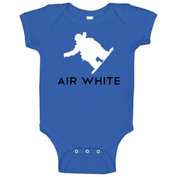Shaun White Snowboarder Air White Baby One Piece Shaun White Snowboarder Air White Baby One Piece