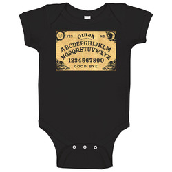 Ouija Board Spirit Talking Game Baby One Piece Ouija Board Spirit Talking Game Baby One Piece