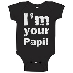 I'm Your Papi Wrestling Eddie Baby One Piece I'm Your Papi Wrestling Eddie Baby One Piece