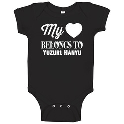 Yuzuru Hanyu Heart Belongs To Team Japan Pyeongchang 2018 Fan Baby One Piece Yuzuru Hanyu Heart Belongs To Team Japan Pyeongchang 2018 Fan Baby One Piece