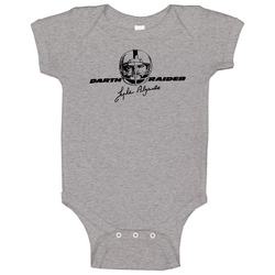 Lyle Alzado Darth Raider Retro Football Baby One Piece Lyle Alzado Darth Raider Retro Football Baby One Piece
