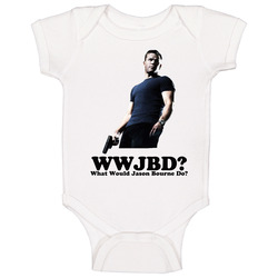 What Would Jason Bourne Do Bourne Identity Baby One Piece