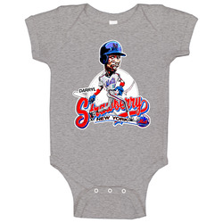 Darryl Strawberry Daryl New York Baseball Baby One Piece Darryl Strawberry Daryl New York Baseball Baby One Piece