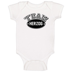 Team Herzog Family Reunion Last Name Sports Baby One Piece Team Herzog Family Reunion Last Name Sports Baby One Piece