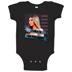Zendaya For President Cute Baby One Piece Zendaya For President Cute Baby One Piece
